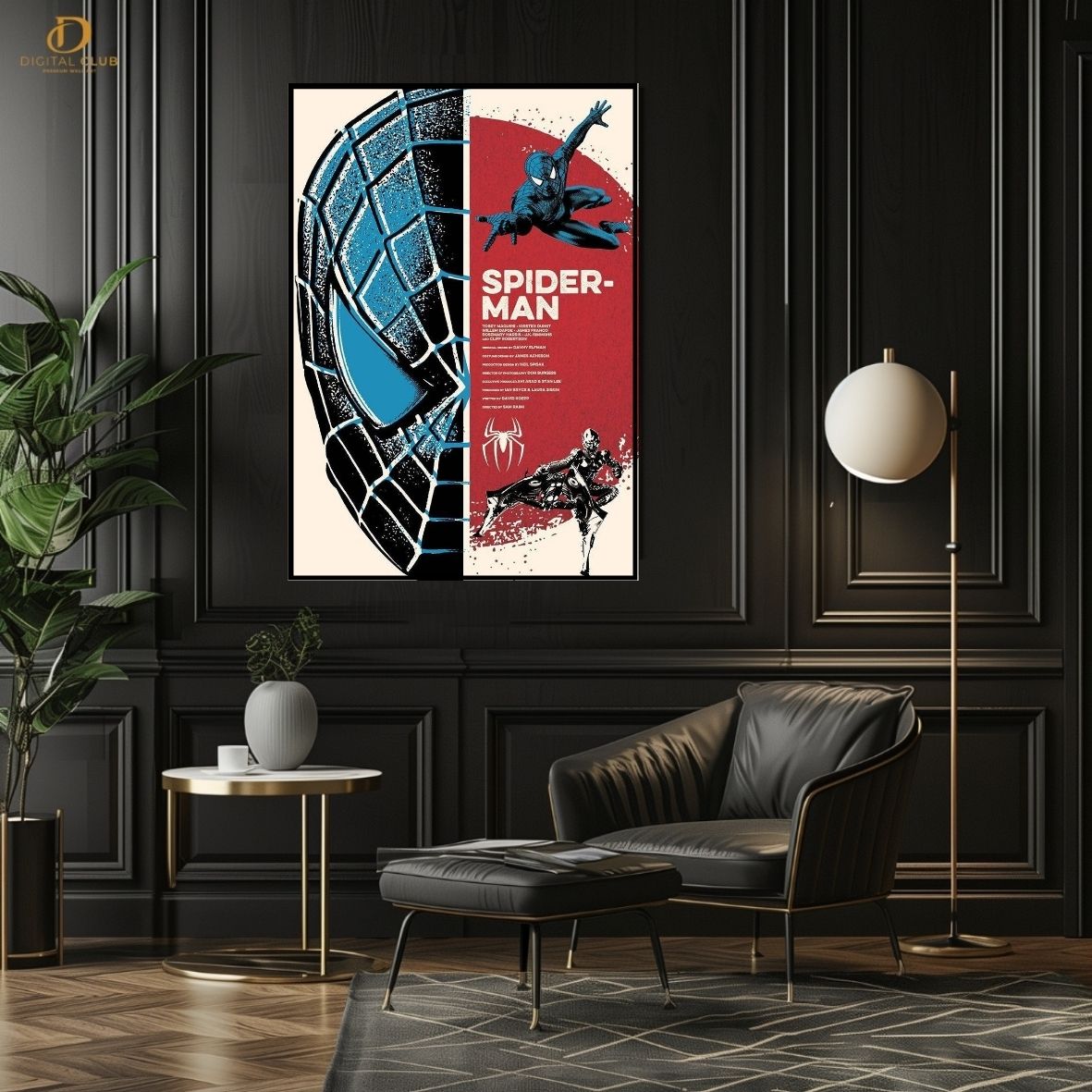 Spiderman Poster 2 - Movie- Premium Wall Art