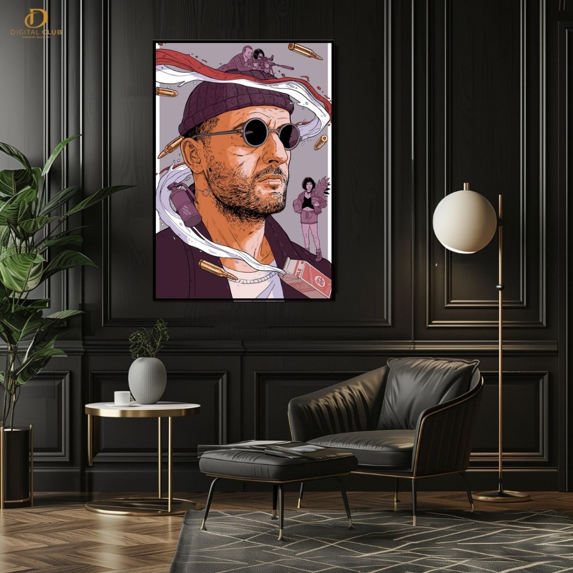 Fight Club -Movie Art - Premium Wall Art