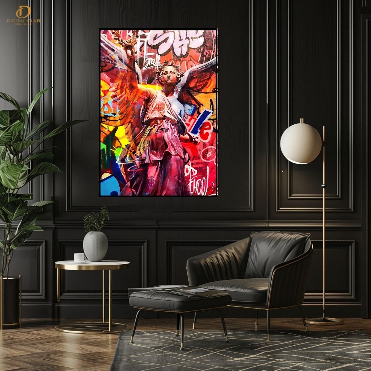 Girl Graphy - Pop Art - Premium Wall Art