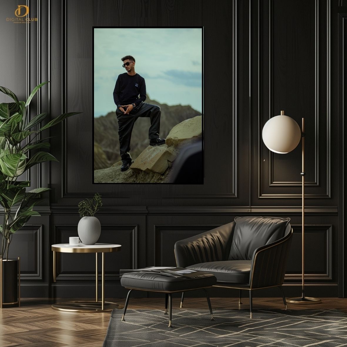 Talha Anjum 6- Music- Premium Wall Art