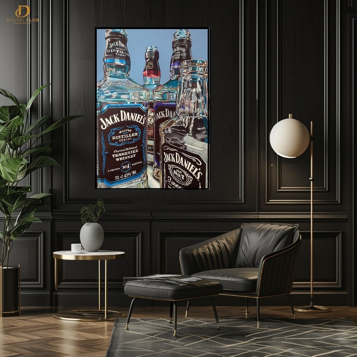 Jack Daniel's- Aesthetic- Premium Wall Art