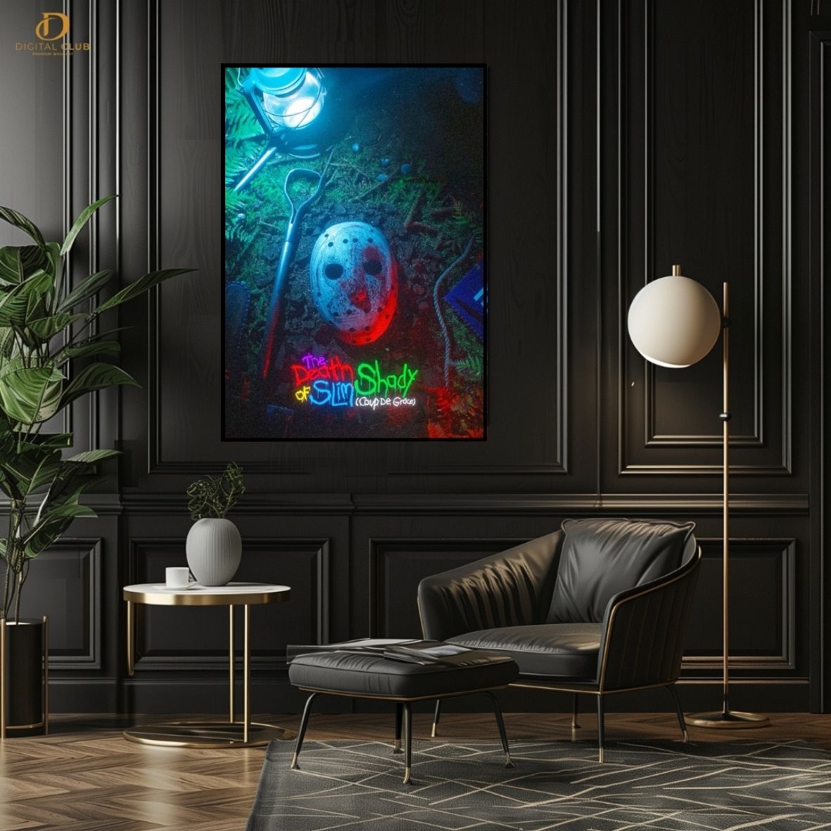 Eminem "The Death of Slim Shady" - Music Artist- Premium Wall Art