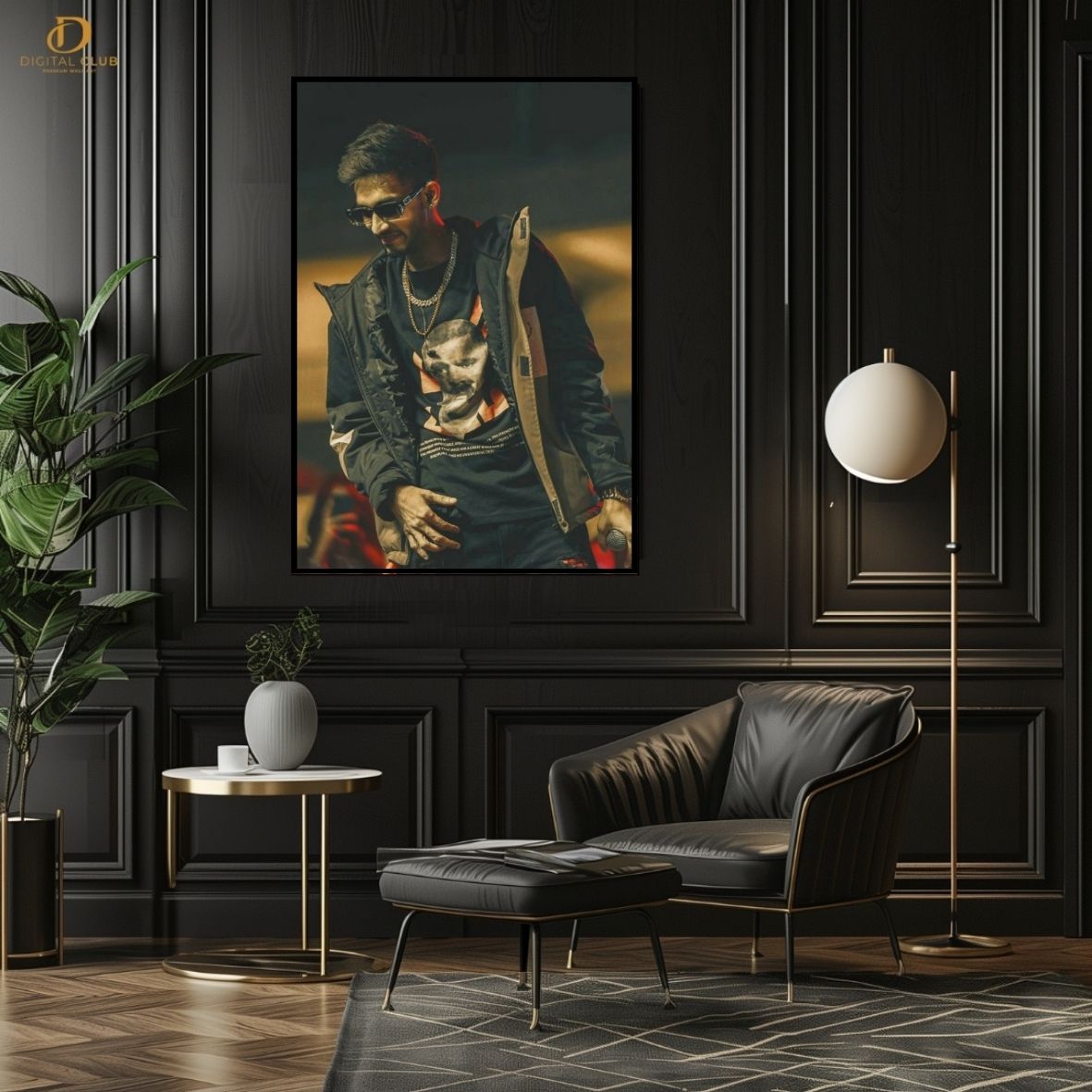 Talha Anjum 3- Music- Premium Wall Art