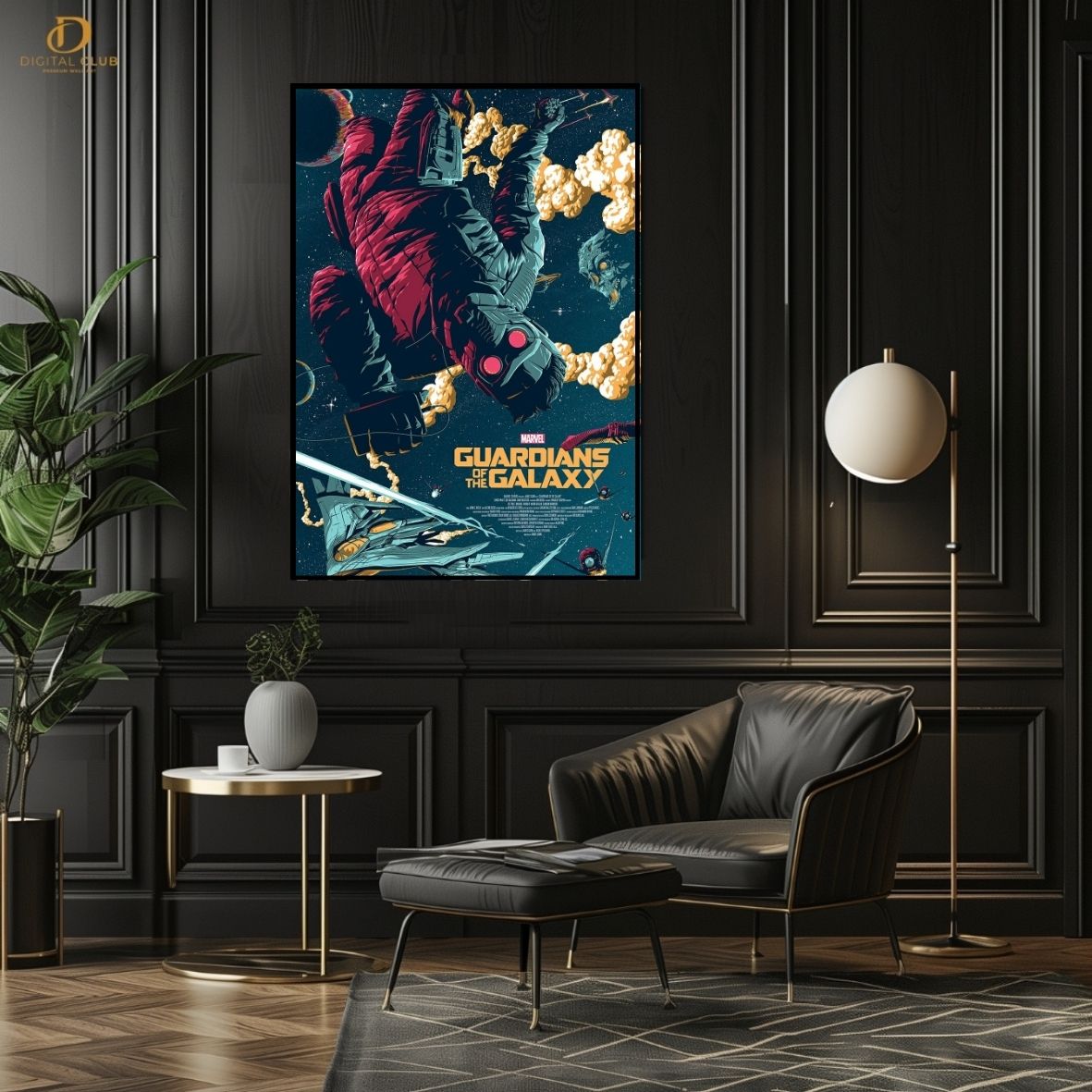 Guardians of the Galaxy 2- Premium Wall Art - Art Digital Club