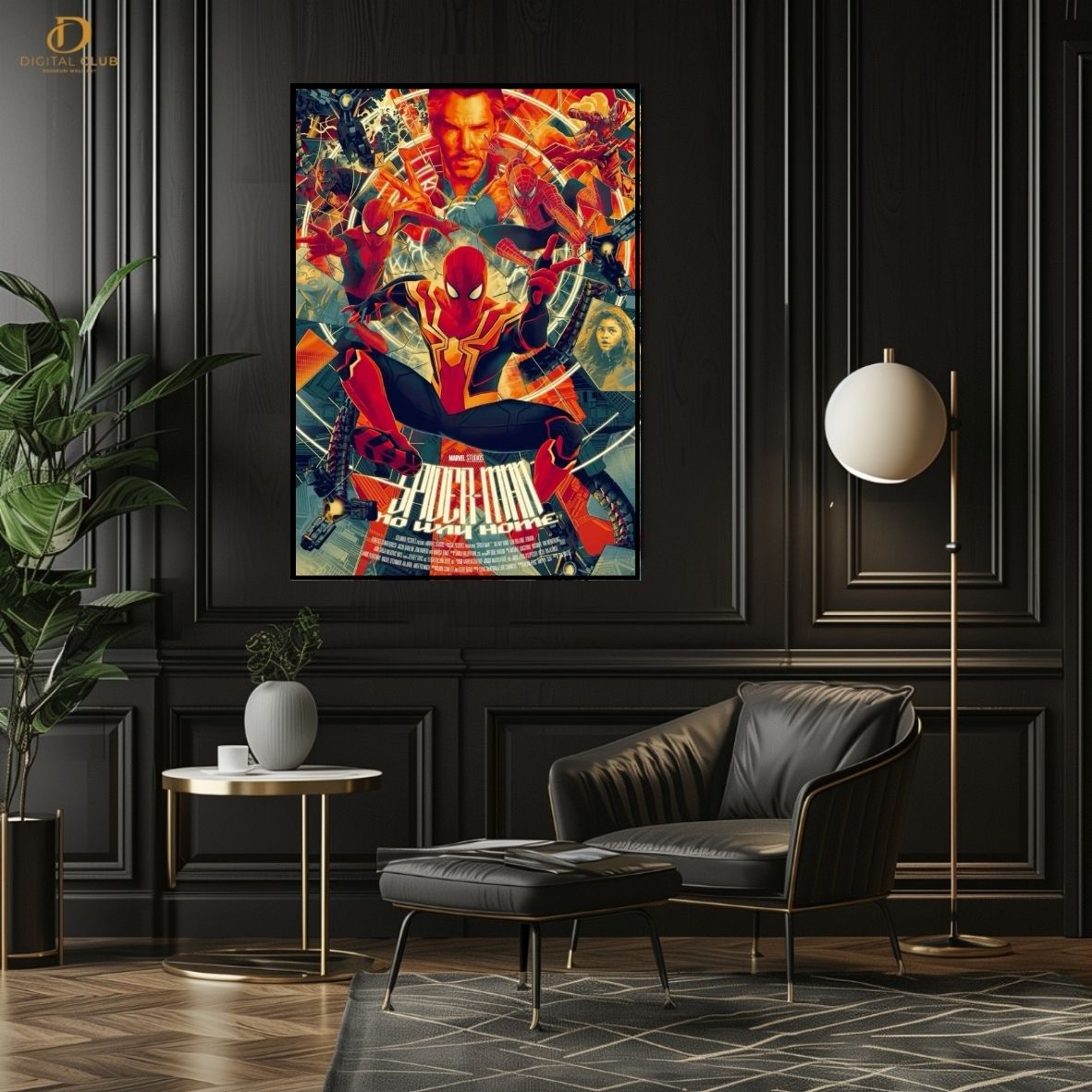 Spiderman (No Way Home) 2 - Movie- Premium Wall Art