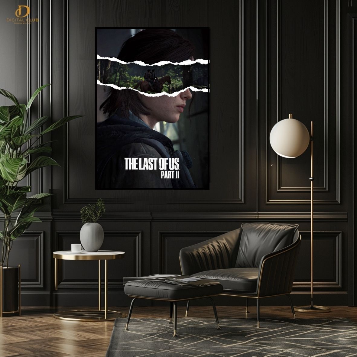 Lost Of Us Part Two - Gaming - Premium Wall Art