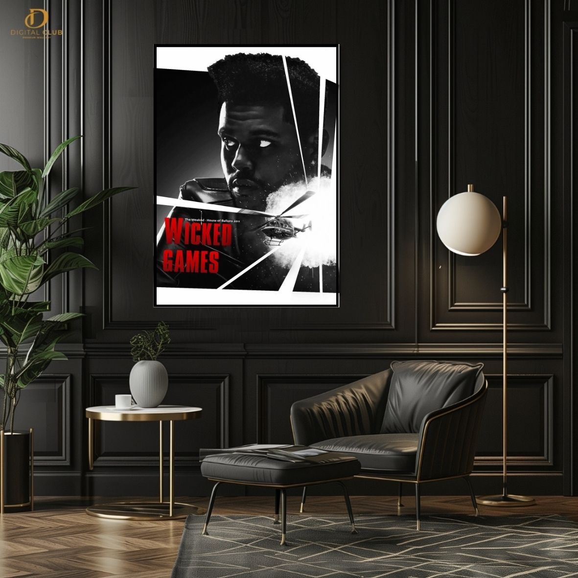 Weeknd Quote - Music Artist - Premium Wall Art