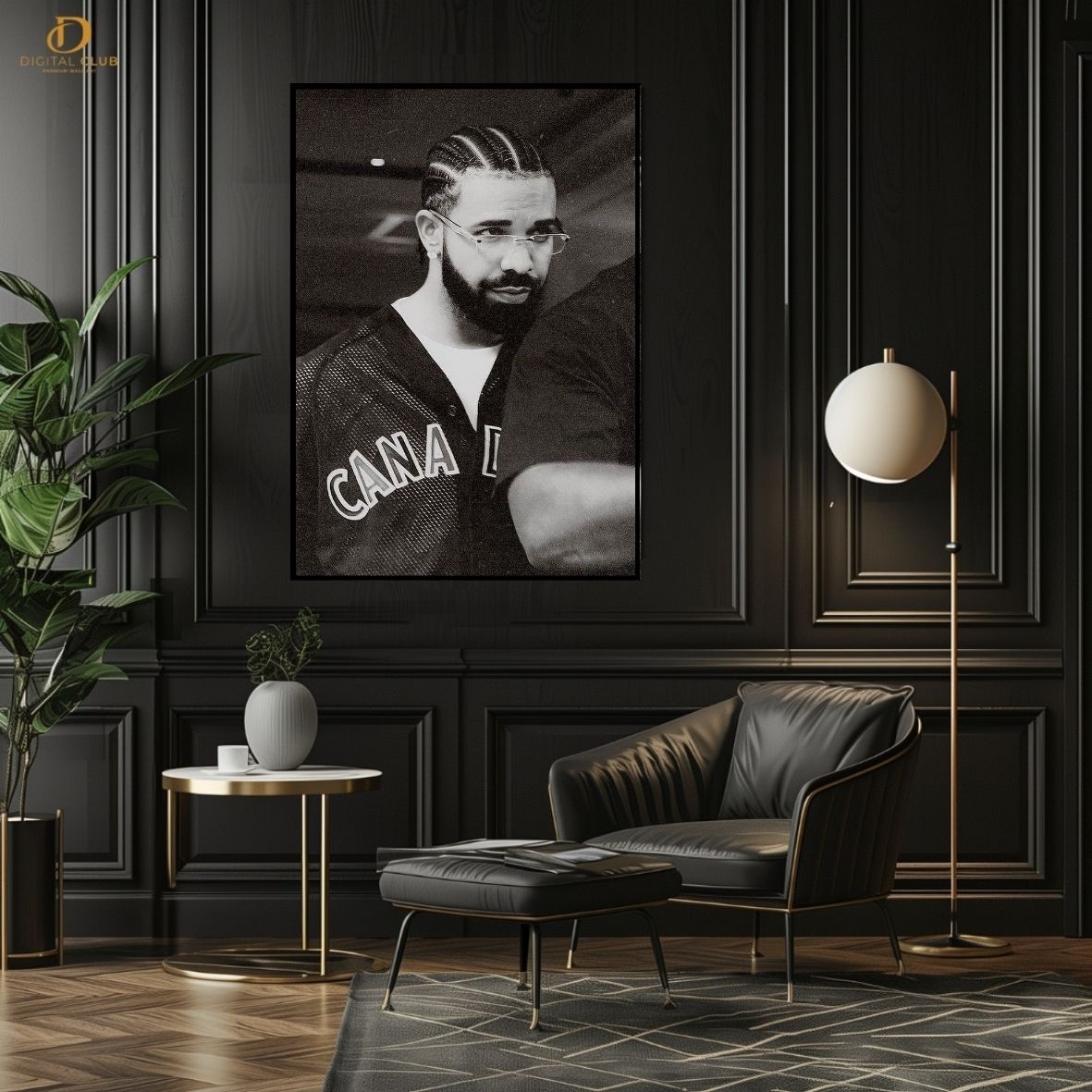 Drake Graham - Music Artist - Premium Wall Art