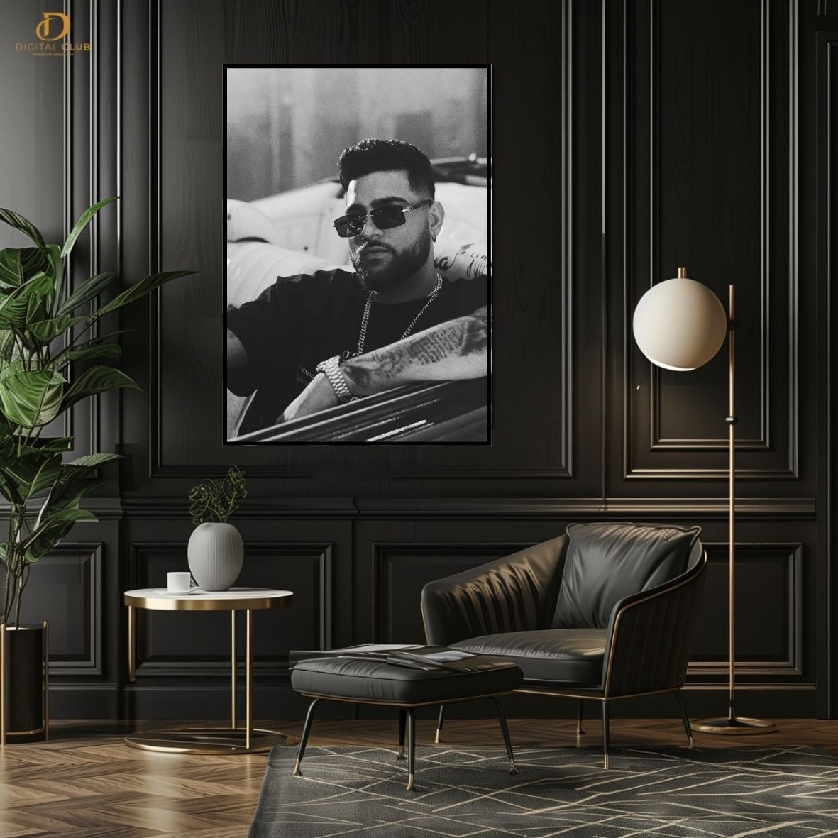 Karan Aujla- Music- Premium Wall Art - Art Digital Club