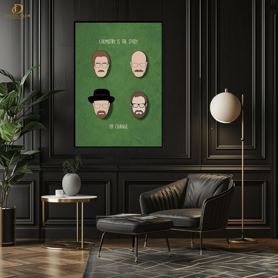 Breaking Bad Chemistry -Series- Premium Wall Art - Art Digital Club