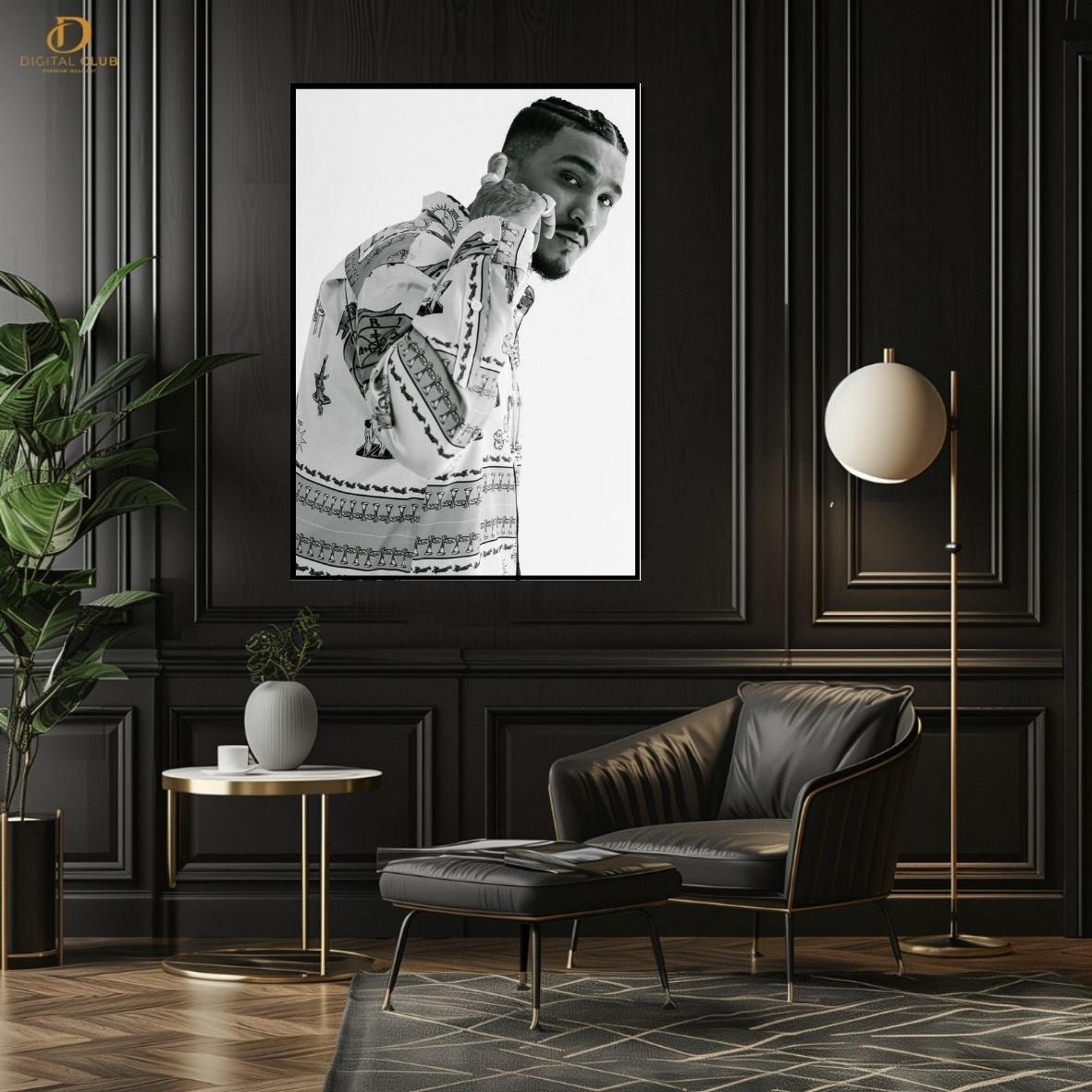 Divine - Music- Premium Wall Art