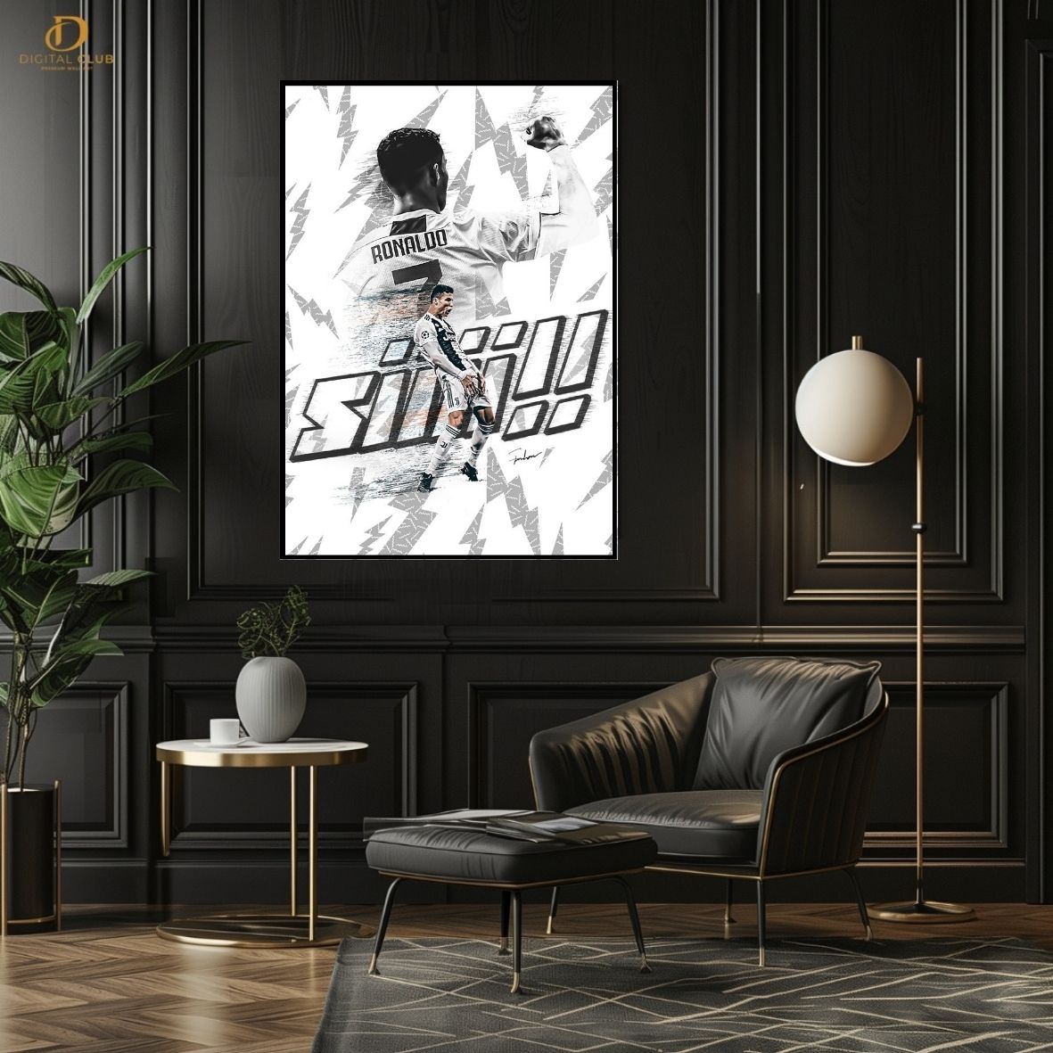 Ronaldo Suiiiii -Football- Premium Wall Art - Art Digital Club