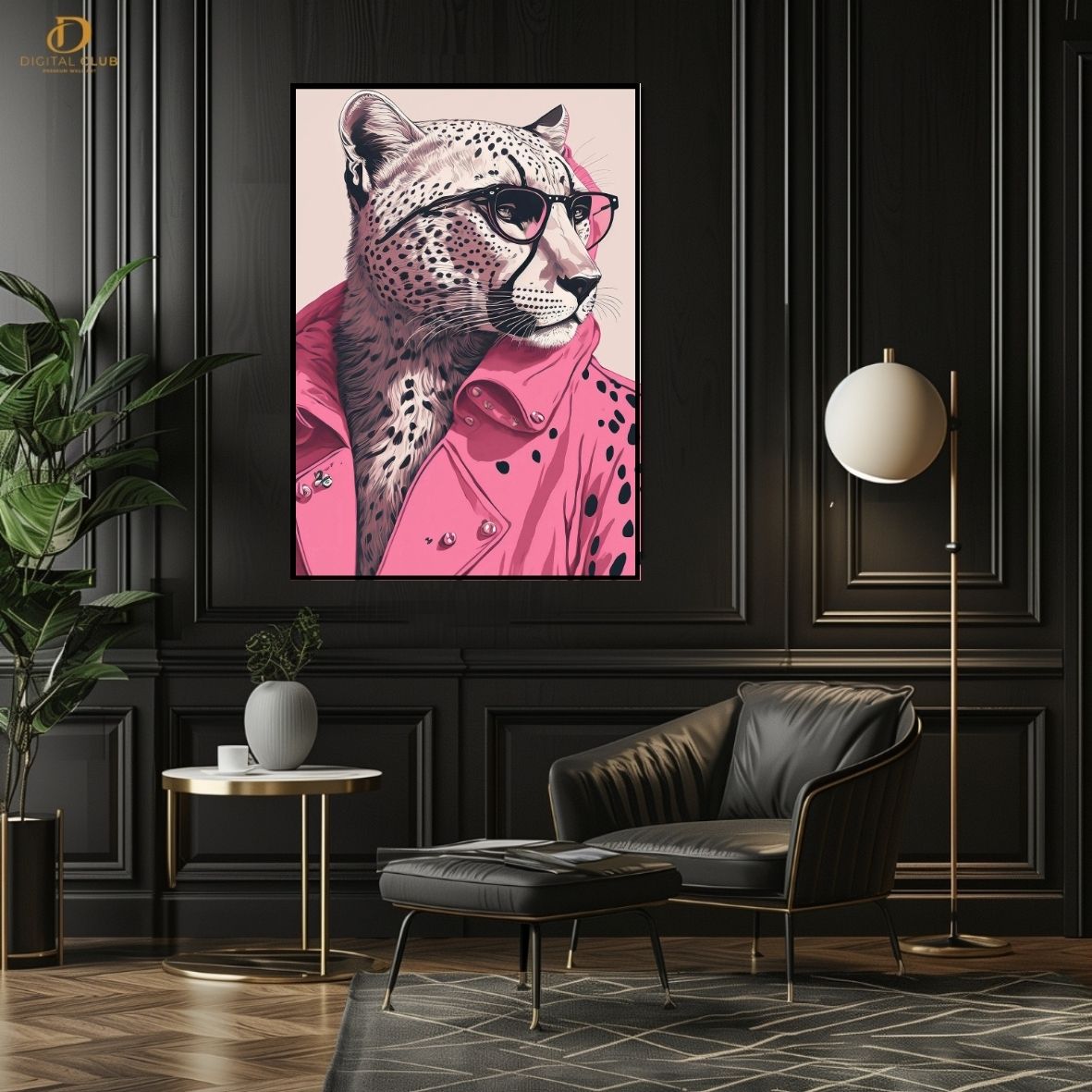 Leopards AI- Trendy- Premium Wall Art