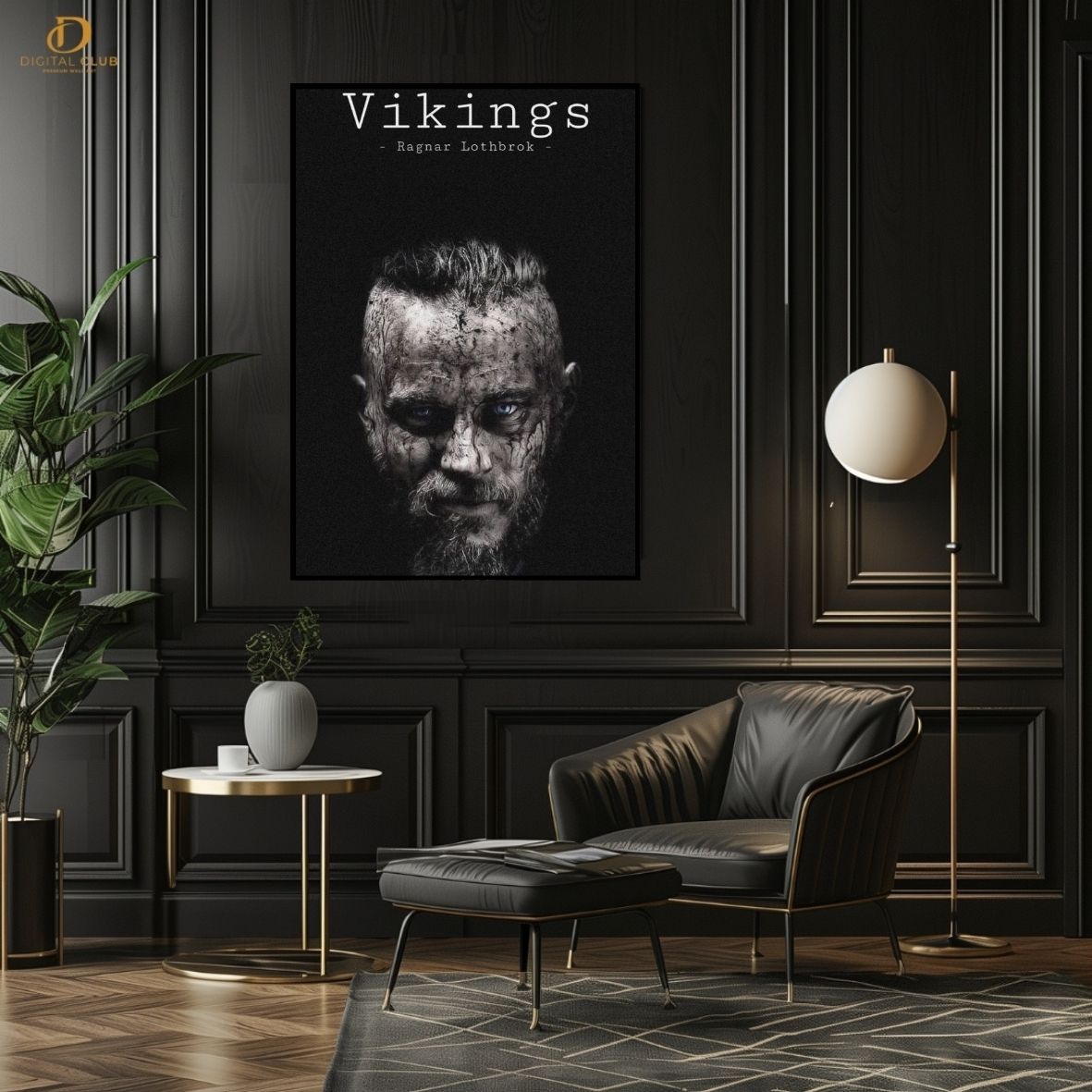 Vikings Poster - Movie- Premium Wall Art