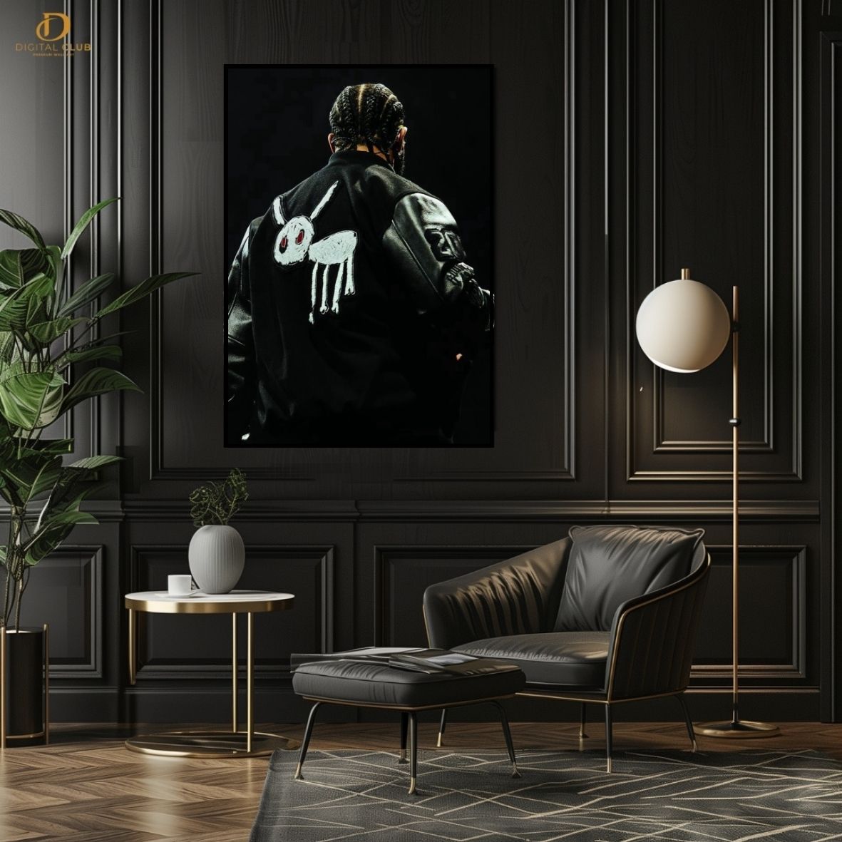 Drake "FOR ALL THE DOGS" - Music Artist - Premium Wall Art
