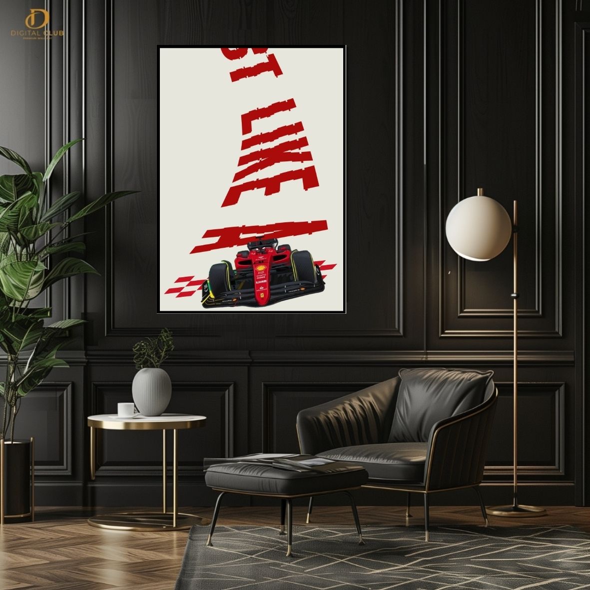 F1 Graphic- Cars - Premium Wall Art - Art Digital Club