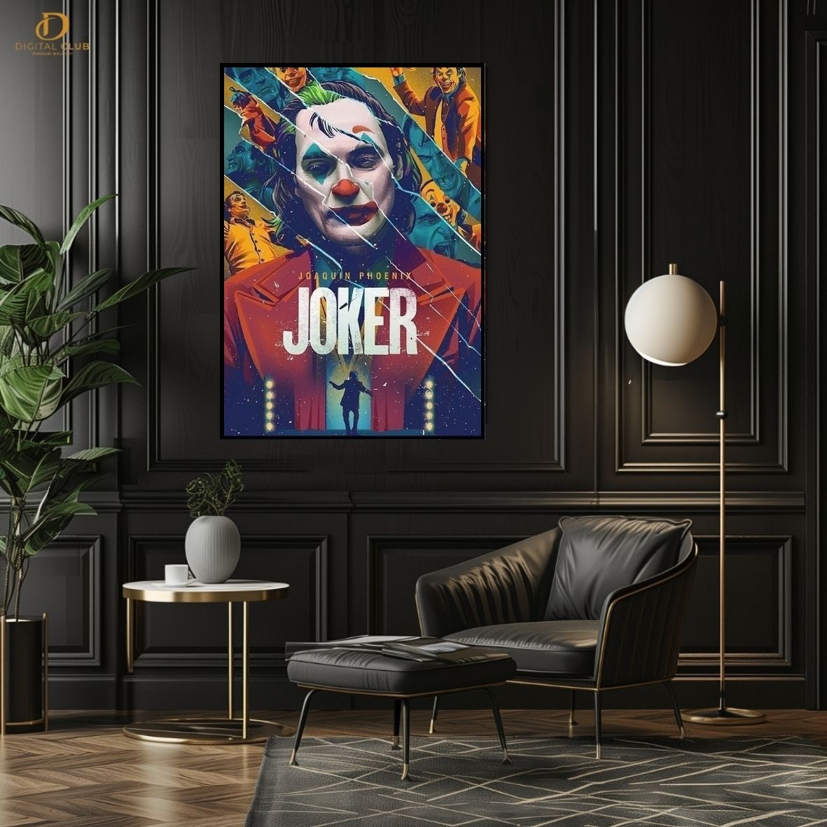 Joker Poster- Movie- Premium Wall Art - Art Digital Club