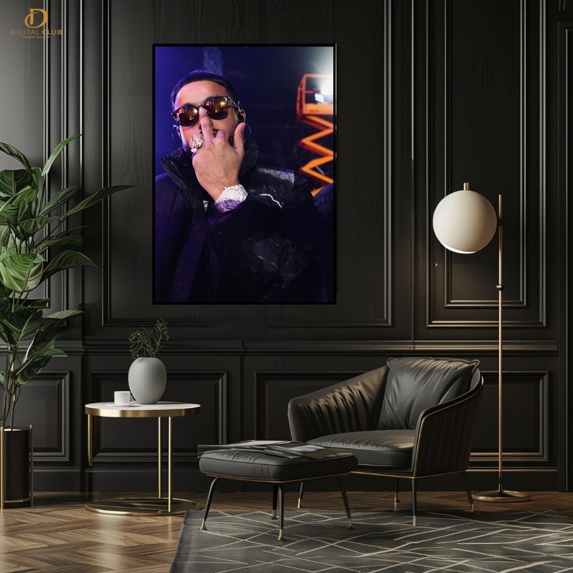 Bad Habits -Music Artist- Premium Wall Art