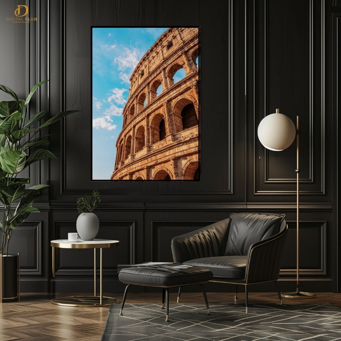 Colosseum -Rome- Premium Wall Art - Art Digital Club