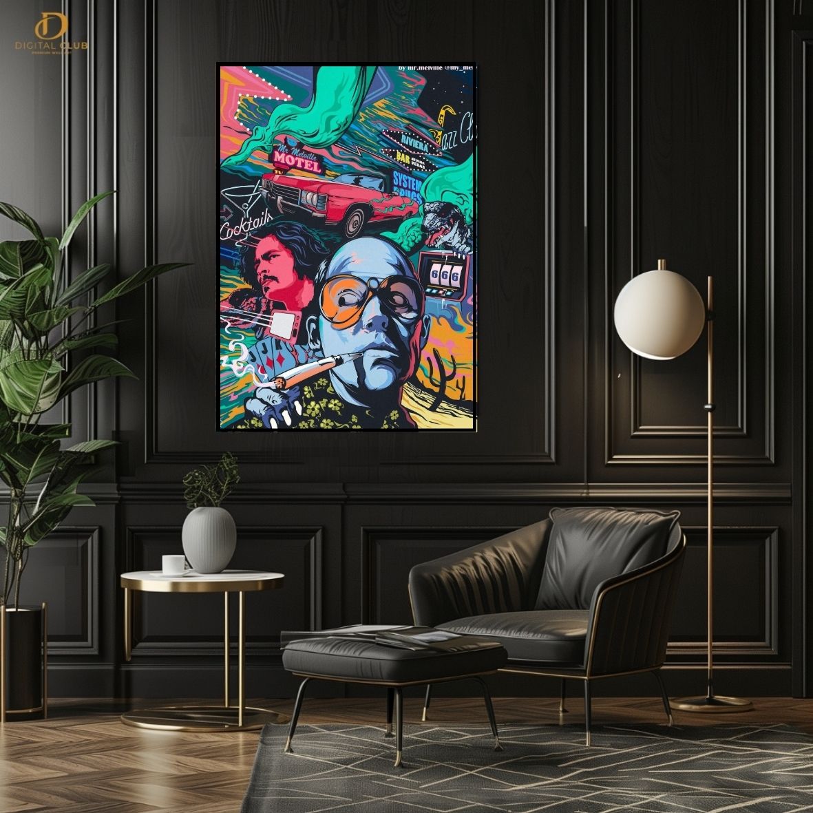 Fear and loathing in Las Vegas - Movie - Premium Wall Art
