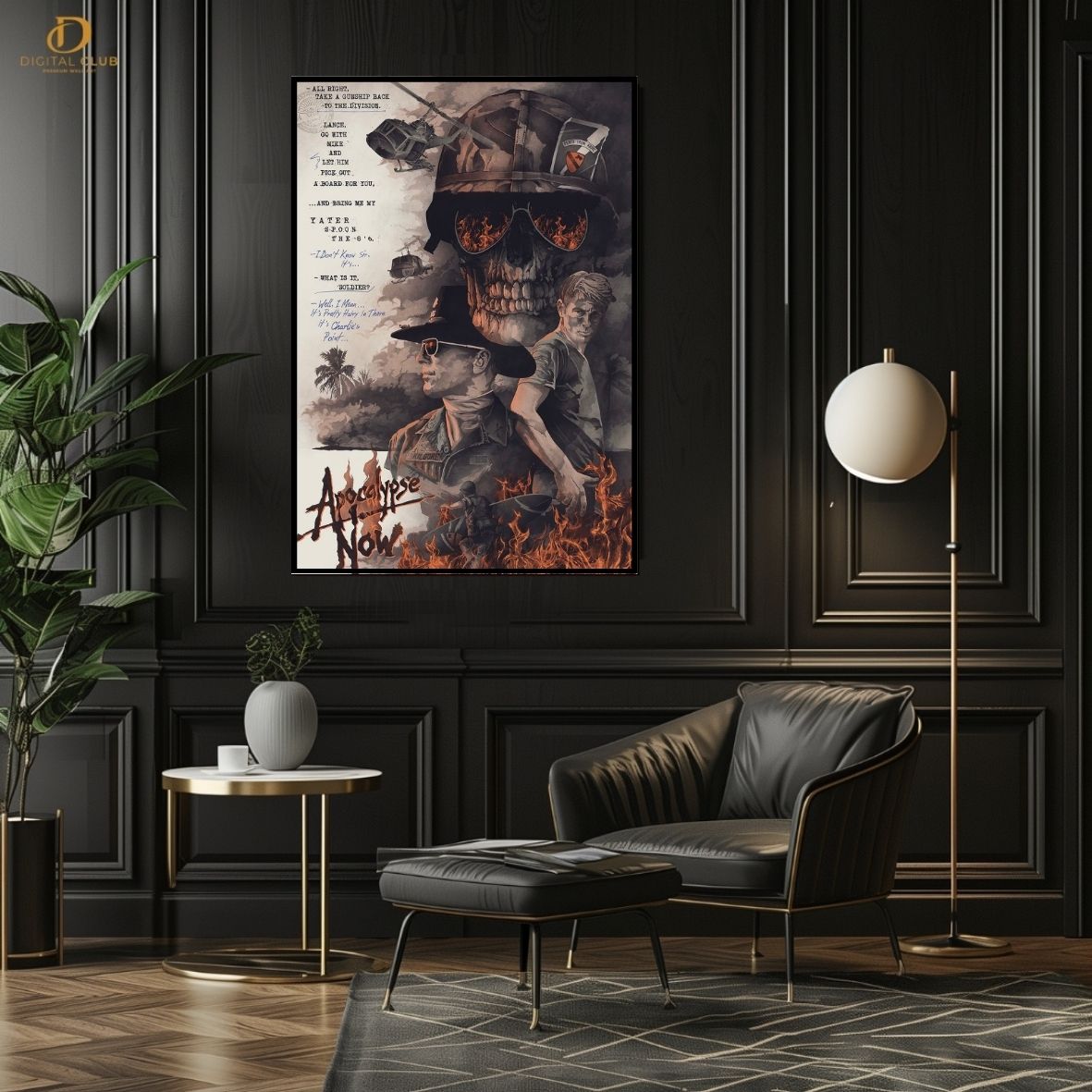 Apocalypse Now Movie Poster - Movie- Premium Wall Art