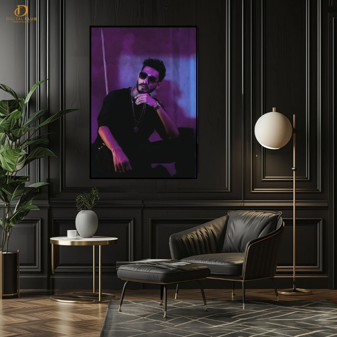 Talha Anjum 7- Music- Premium Wall Art
