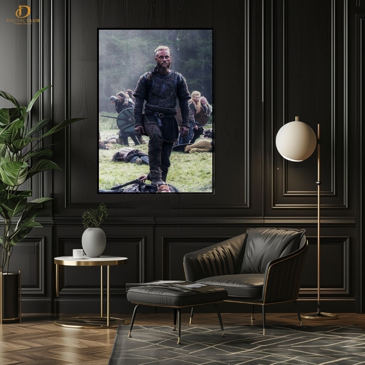 Ragnar Vikings 11 - Movie - Premium Wall Art
