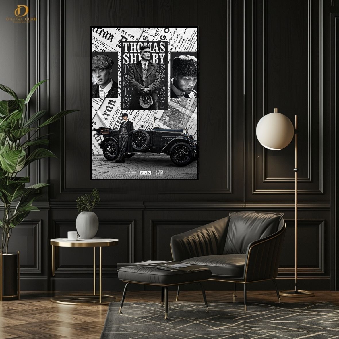 Thomas Shelby- Peaky Blinders Movie- Premium Wall Art