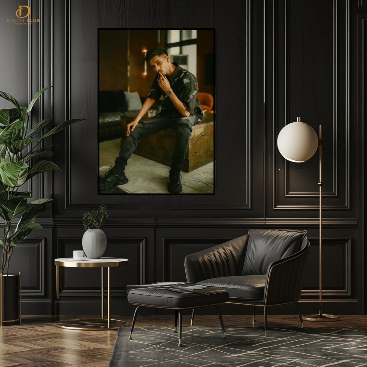 Talha Anjum 5- Music- Premium Wall Art