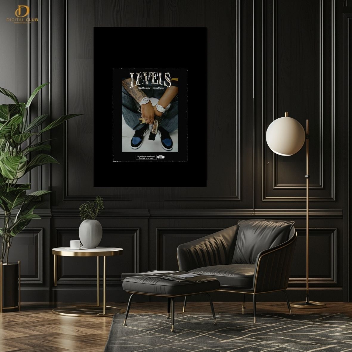 Sidhu Levels - Music- Premium Wall Art - Art Digital Club