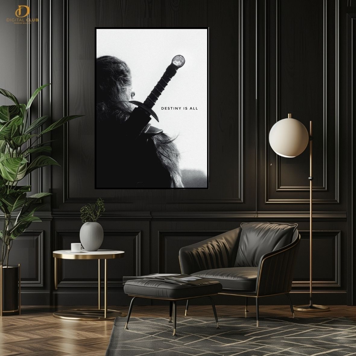 Witcher Quote -Series - Premium Wall Art - Art Digital Club