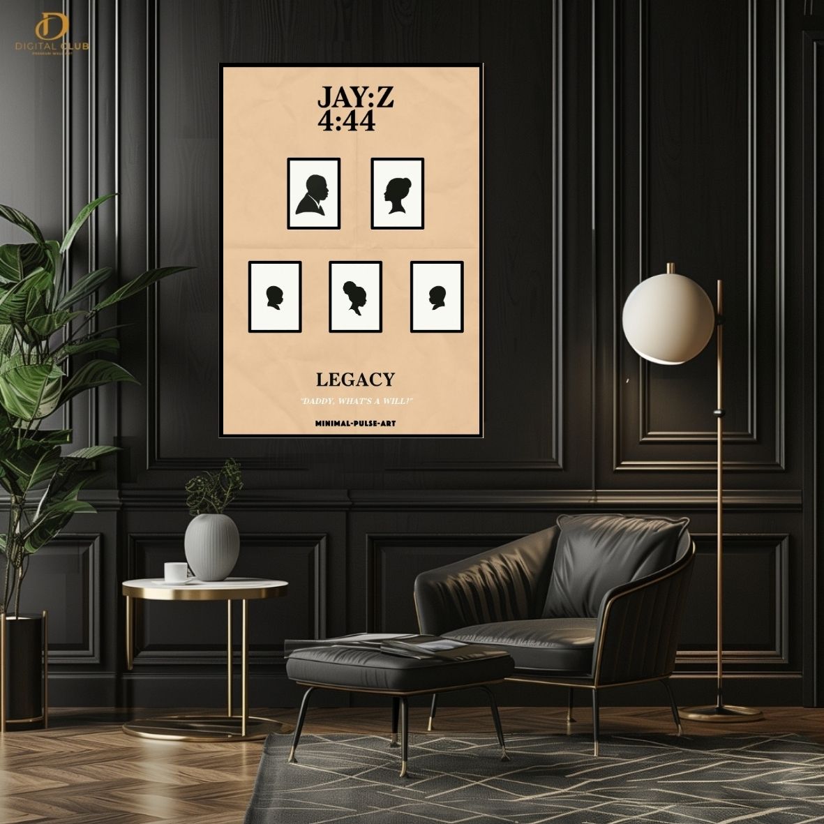 Jay Z "Legacy" - Music Artist - Premium Wall Art