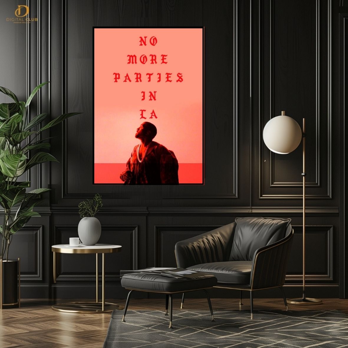 Kanye West "Quote"- Music Artist- Premium Wall Art