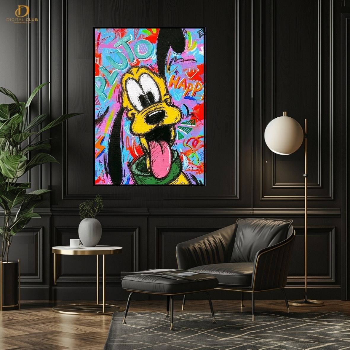 Mickey Mouse - Pop Art - Premium Wall Art