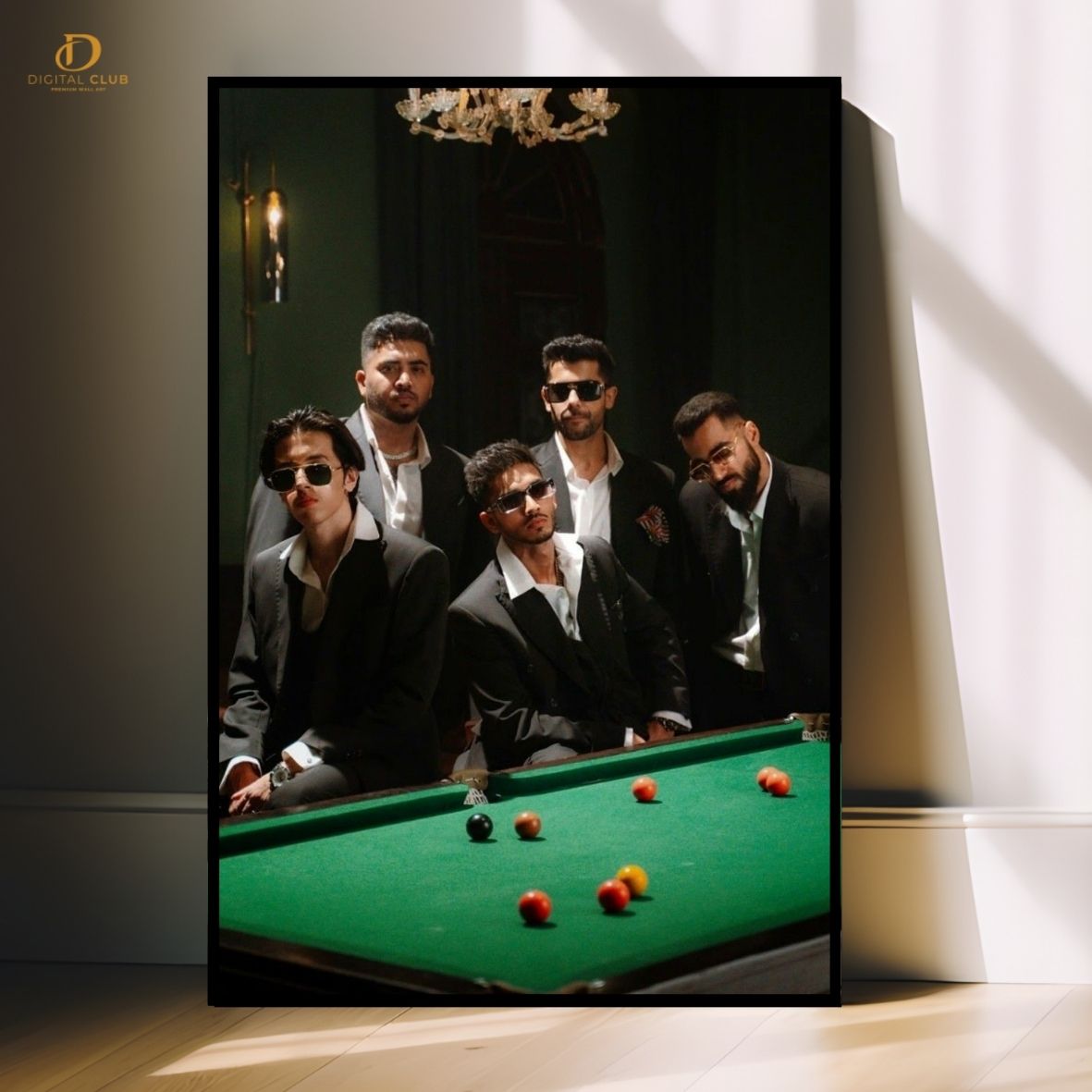 The Goats - Ys,Ts,Umair,Jhokay,Shamoon- Music - Premium Wall Art