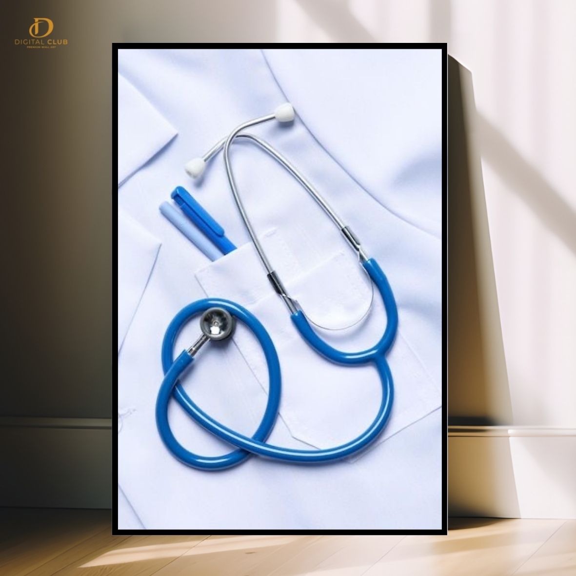 Doctor Artwork 17 -Office- Premium Wall Art