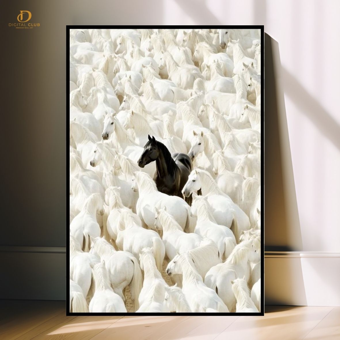 Horse Artwork 22- Animal-Premium Wall Art