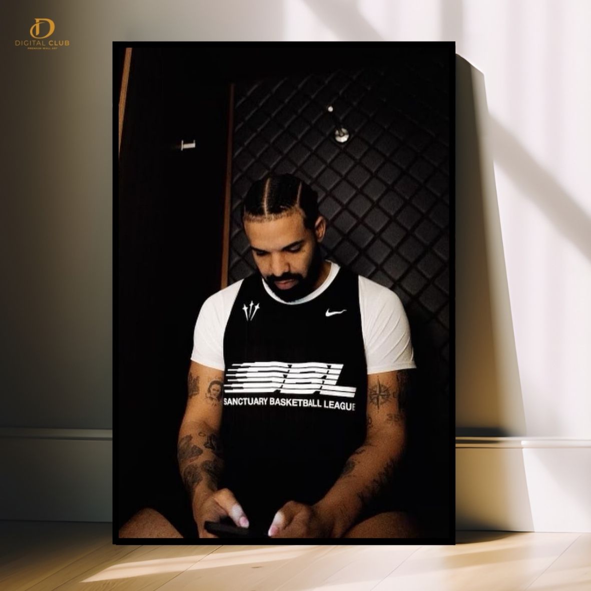 Drake Graham 3 - Music- Premium Wall Art