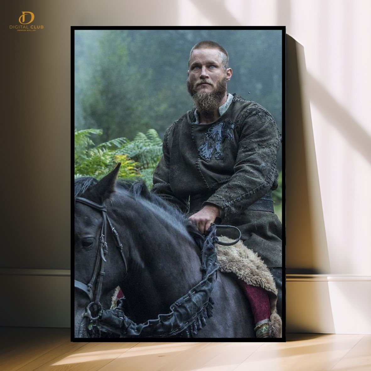 Ragnar Vikings 5- Movie - Premium Wall Art