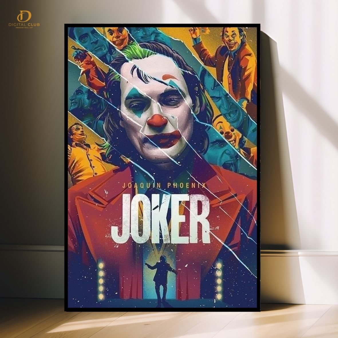 Joker Poster- Movie- Premium Wall Art - Art Digital Club