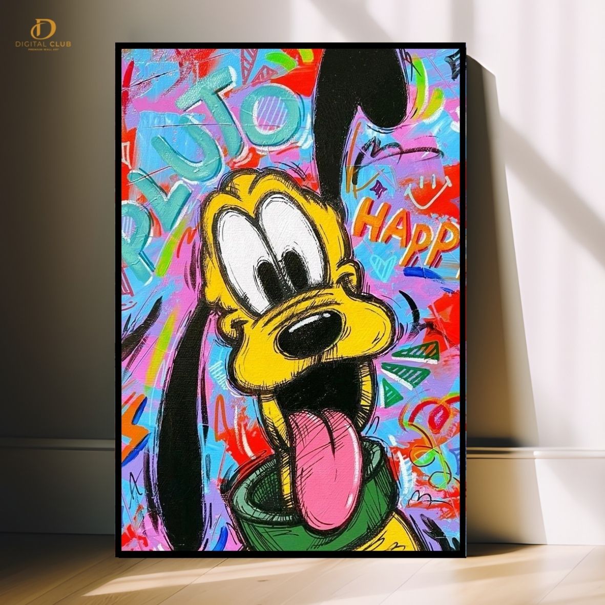 Mickey Mouse - Pop Art - Premium Wall Art
