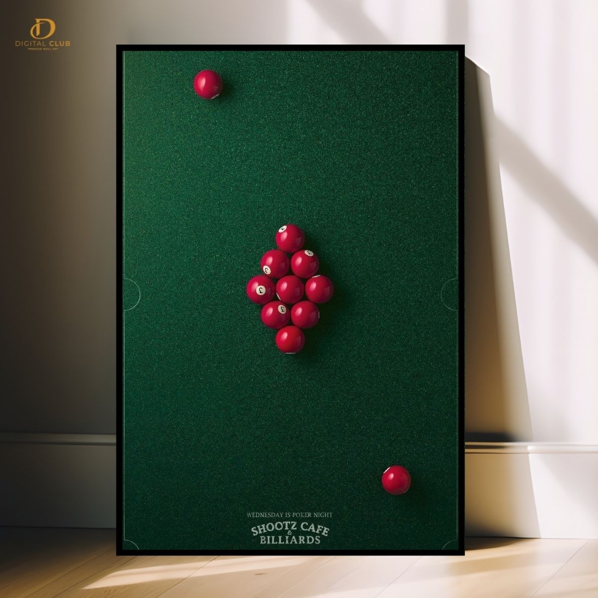 Snooker Balls-Premium Wall Art