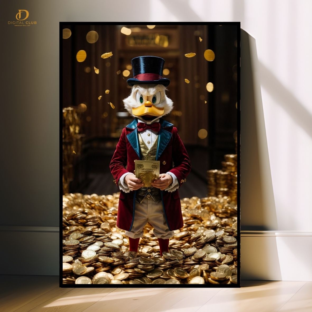 Rick Duck-Trendy- Premium Wall Art - Art Digital Club