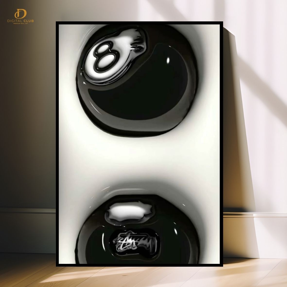 8 Ball- Snooker -Premium Wall Art