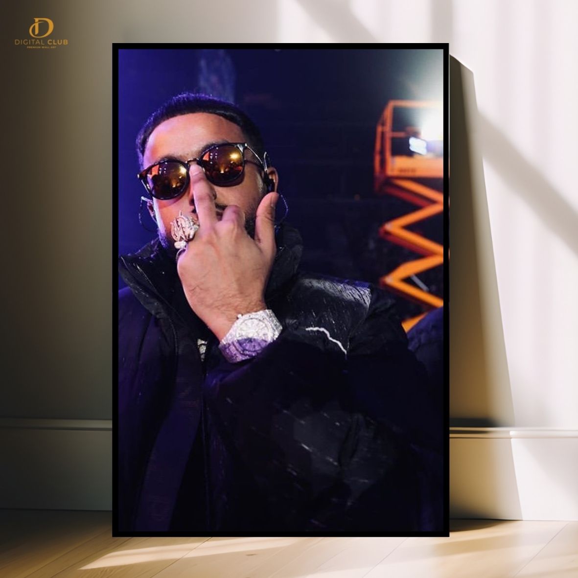 Bad Habits -Music Artist- Premium Wall Art