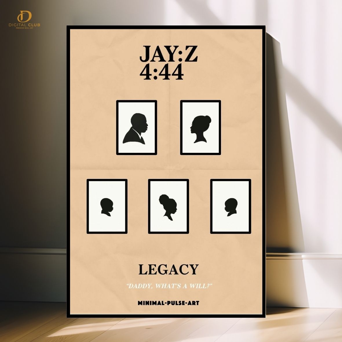 Jay Z "Legacy" - Music Artist - Premium Wall Art