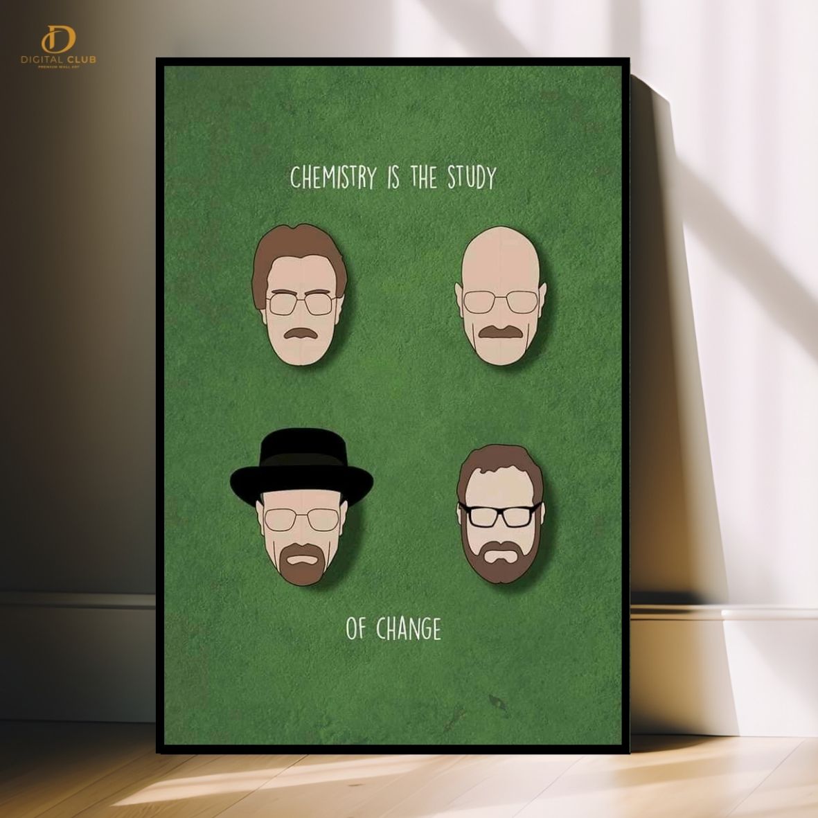 Breaking Bad Chemistry -Series- Premium Wall Art - Art Digital Club