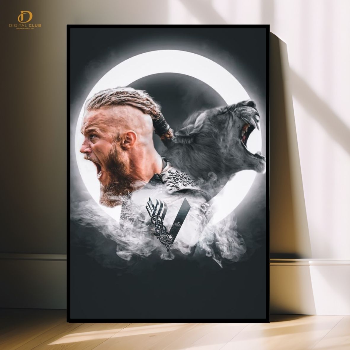 Vikings Logo- Movie- Premium Wall Art