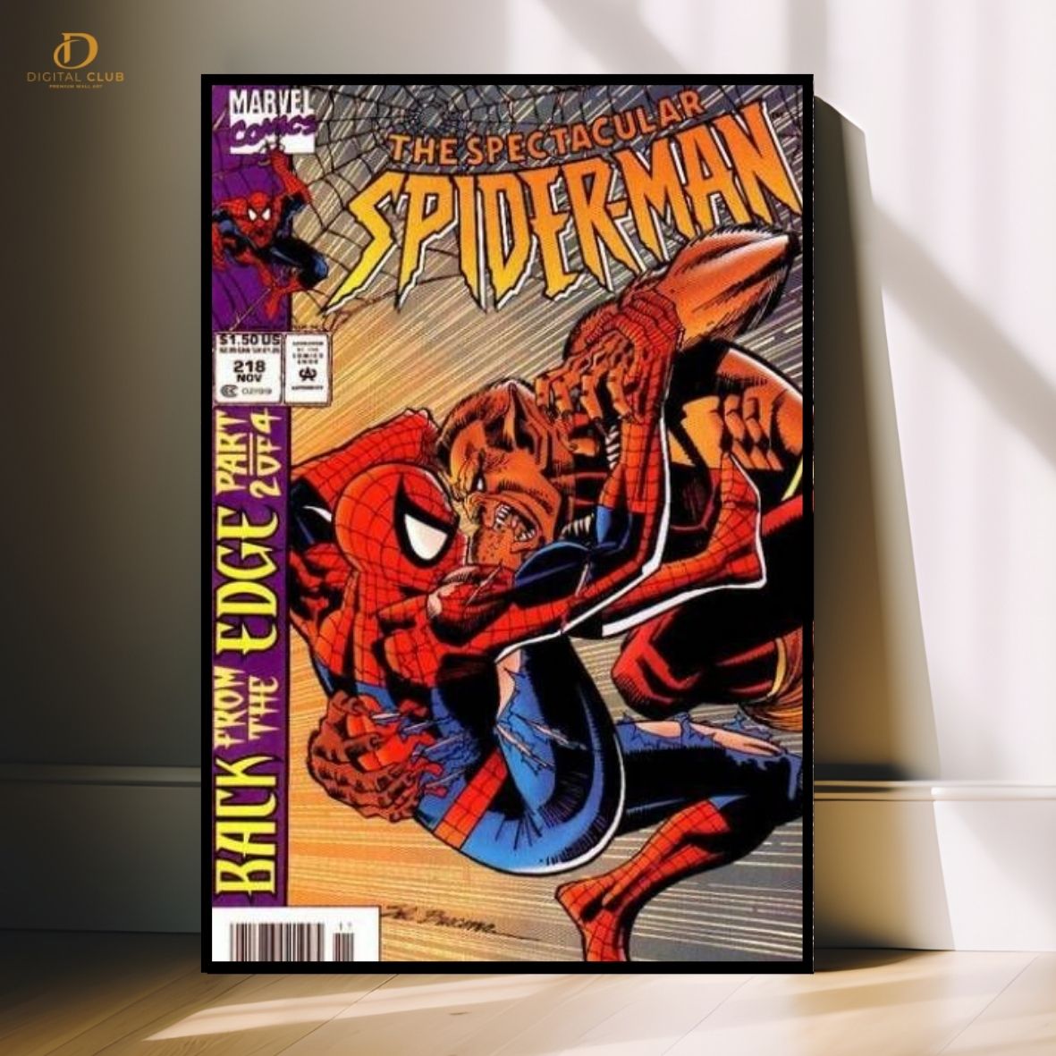 Spiderman Poster - Movie- Premium Wall Art