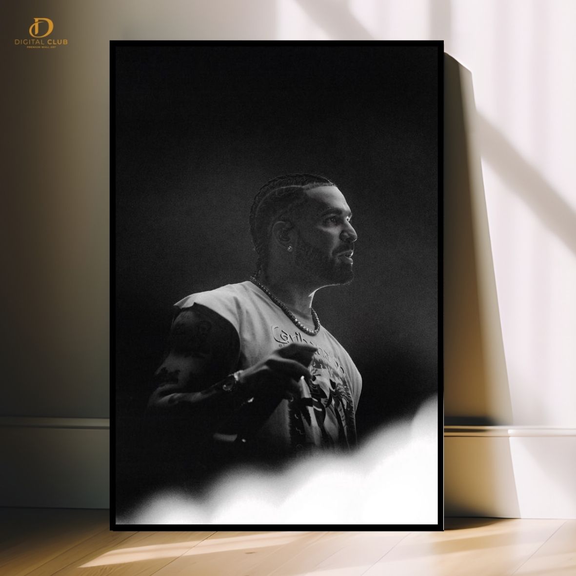 Drake Graham 2 - Music- Premium Wall Art